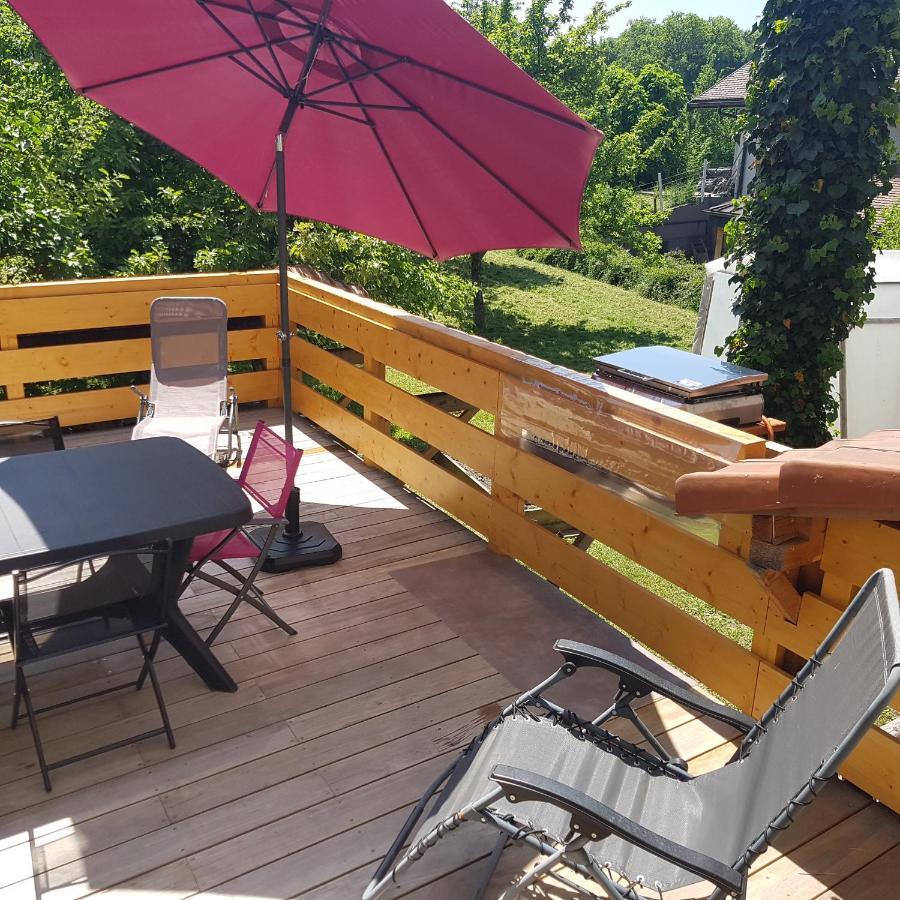 Appartement Entre Lac Et Montagnes Saint-Paul-en-Chablais Exterior foto